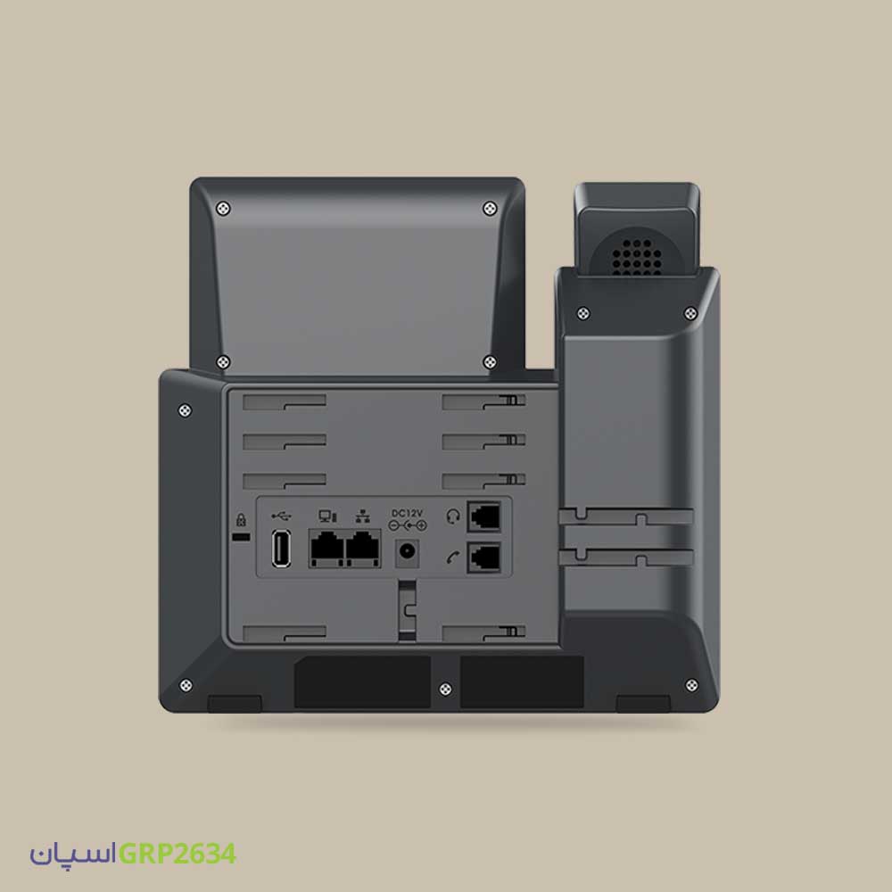 تلفن-GRP2634-پشت-گرنداستریم-فروشگاه-اینترنتی-اسپان